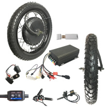 72V8000W 18'' 19'' electric bike bicycle motorcycle wheel conversion kit with optional battery